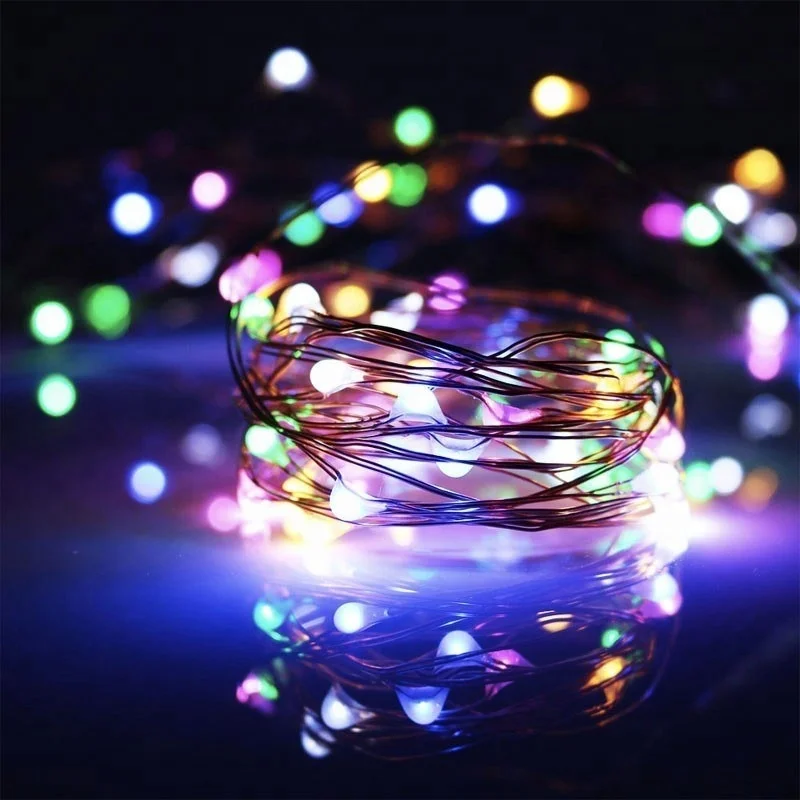 led Bicycle string light Copper Wire Flexible String Light for Christmas Decoration