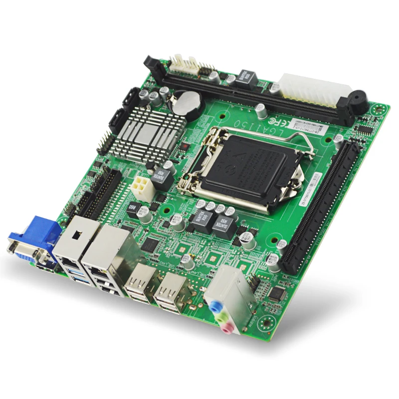 
EIP EITX-7560 Lga 1150 DDR3 Mini-ITX Embedded Motherboard with 2LAN Support Intel Core I7 I5 I3 Processors 
