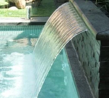 Миниатюрное оборудование для водопадов, из нержавеющей стали, для использования в помещении, из стекловолокна, Свойства воды для пруда