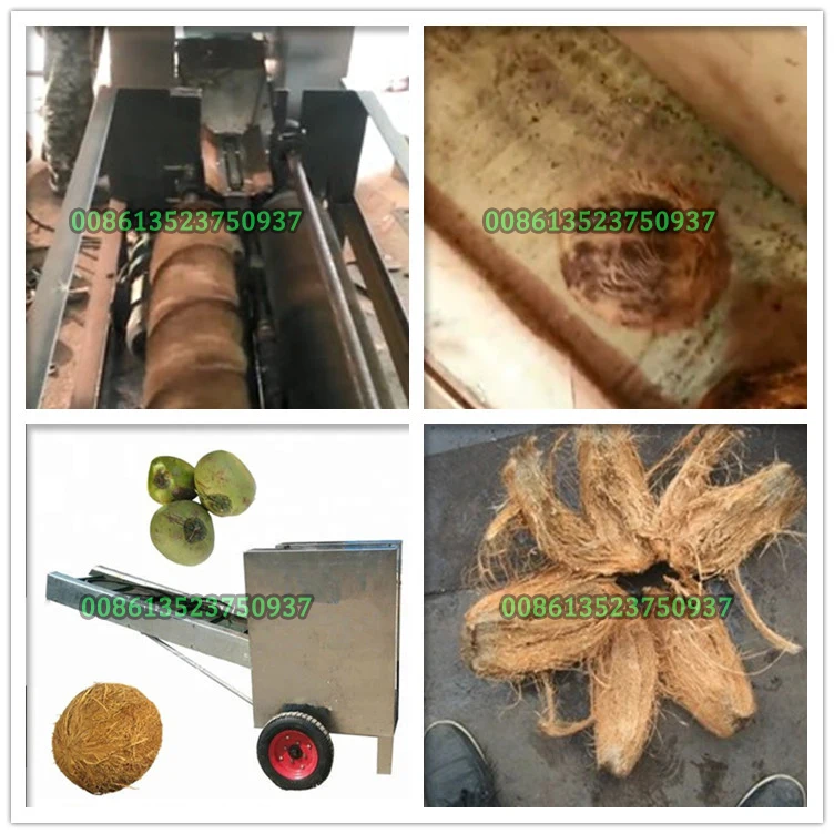 young coconut peeling machine