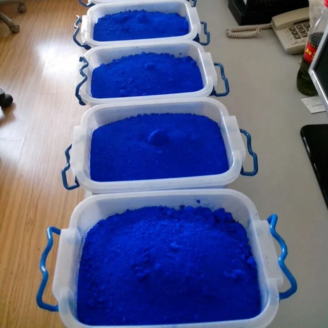 High Quality Paint industry for the manufacture of color lacquer dark blue dye inorganic blue pigment