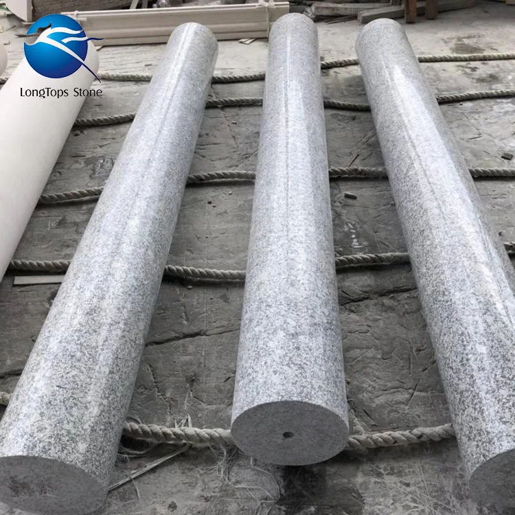 Wholesale granite stone gate pillar design gate pillar stone granite column price