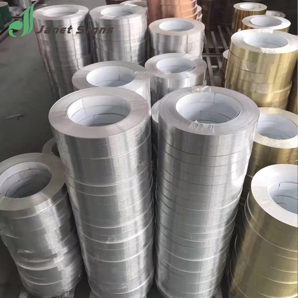 Горячая Распродажа, высококачественные строительные буквы, алюминиевая катушка, материалы для возврата букв