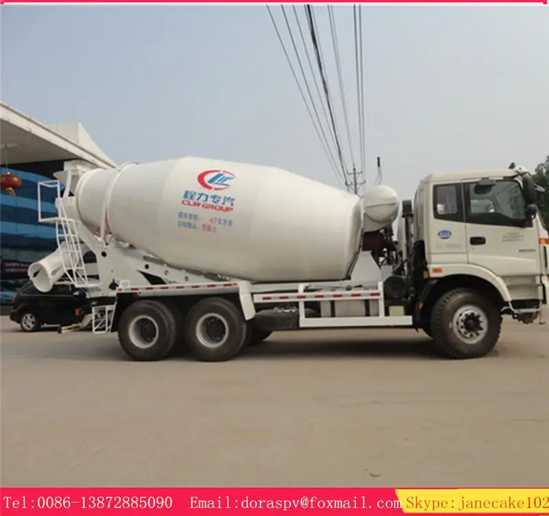 Auman heavy duty 10 m3 foton concrete mixer truck price