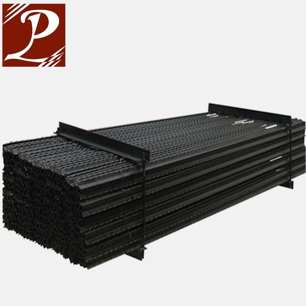 Звездные изгороди Y-образный столб из черной оцинкованной стали