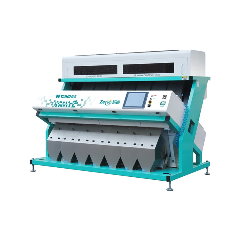 CCD Color Sorter for rice ,sesame , pulse, corn, peanut, lentils, raisin, plastic