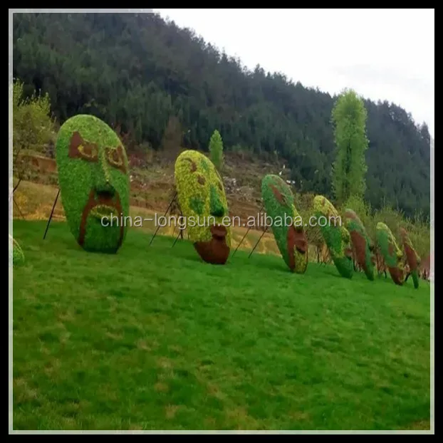 LSD-20160412768 садовые украшения самшит искусственные подстриженными каркас птица животных для продажи