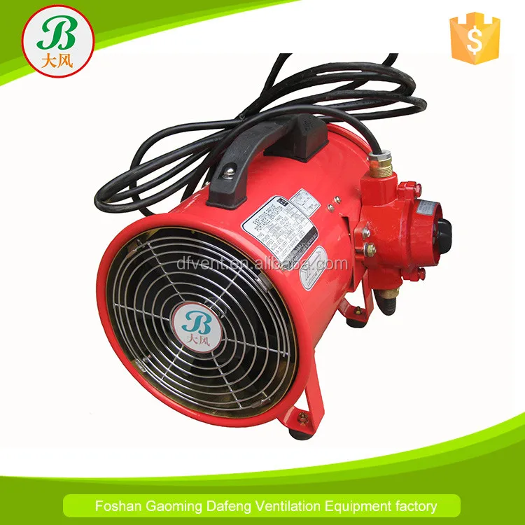 300mm 220V red explosive proof ventilation fan blower