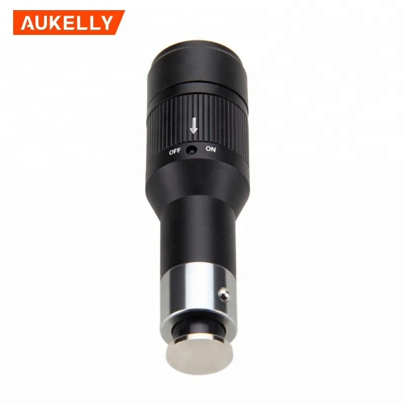 Mini Car Vehicle Charging Rechargeable Q5 LED Flashlight Pocket Torch Light