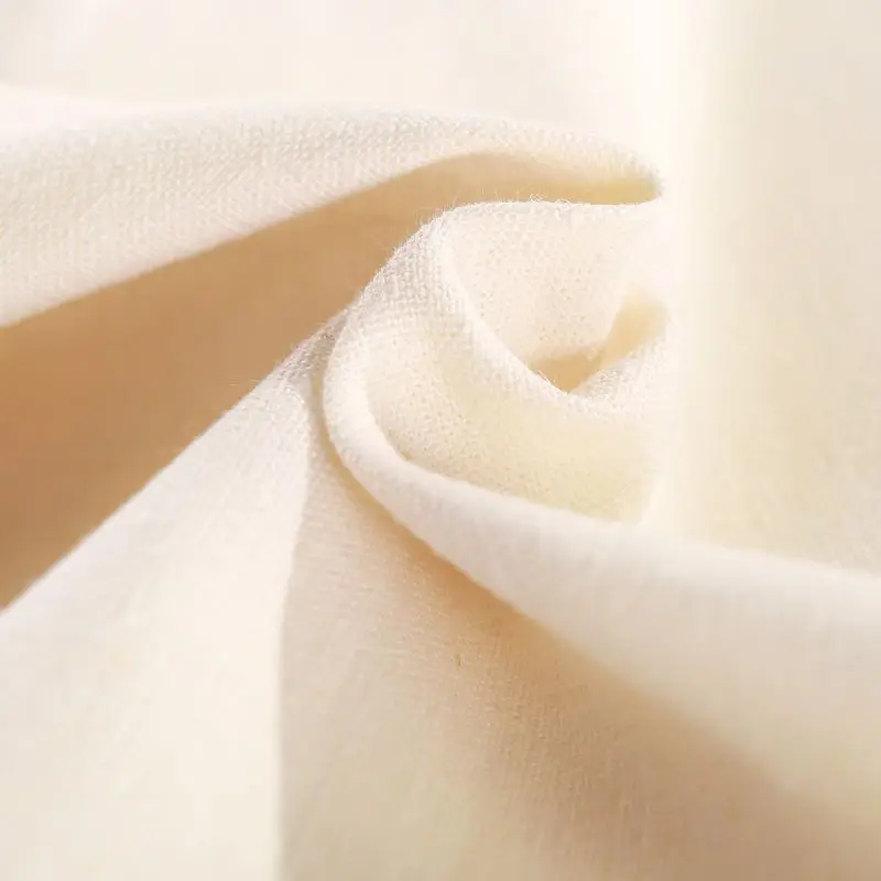 55%Hemp/45%Cotton Plain Fabric for garment and bedding