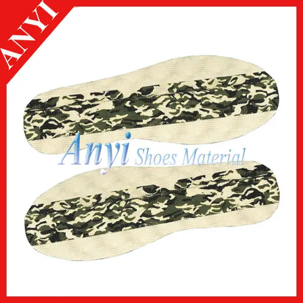 
Camouflage assorted color sole 