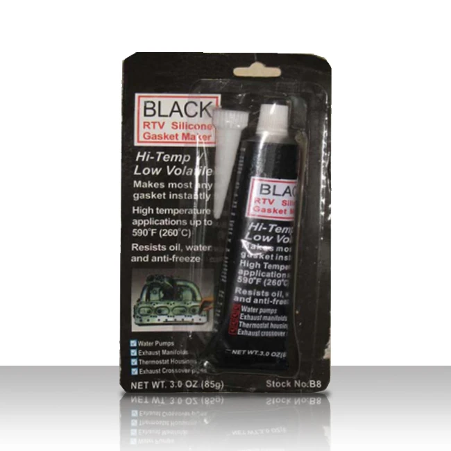 King Join 85g high temperature Black RTV Silicone Gasket Maker