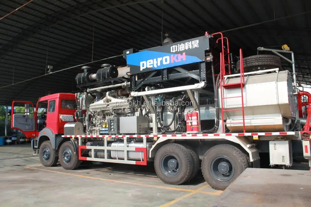 2800 frac truck for API crude oil cracking dehydrogenation development well drilling exploratory well extraction