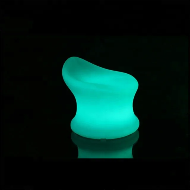 New design led children toy chair,comfortable chair with color changing by remote