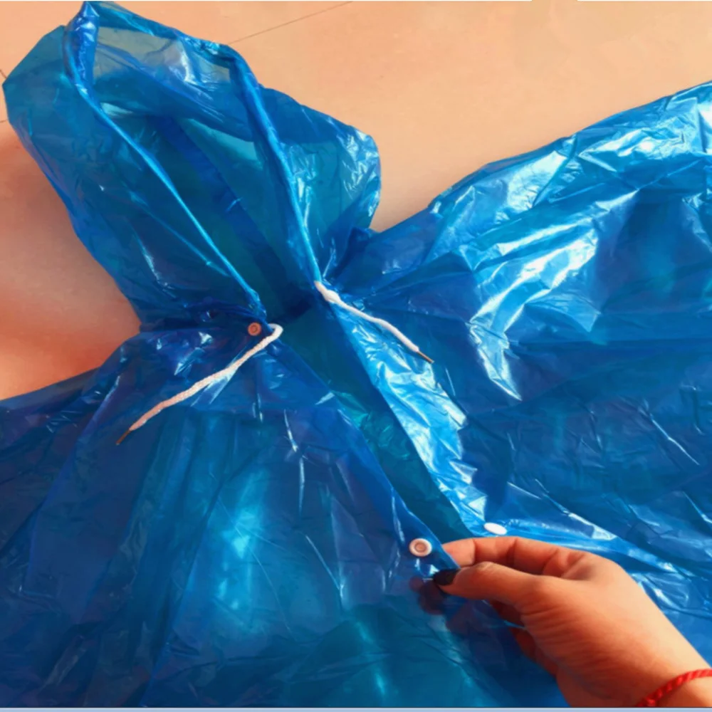 wholesale disposable raincoats outdoor raincoats customized thickened disposable raincoats for adults