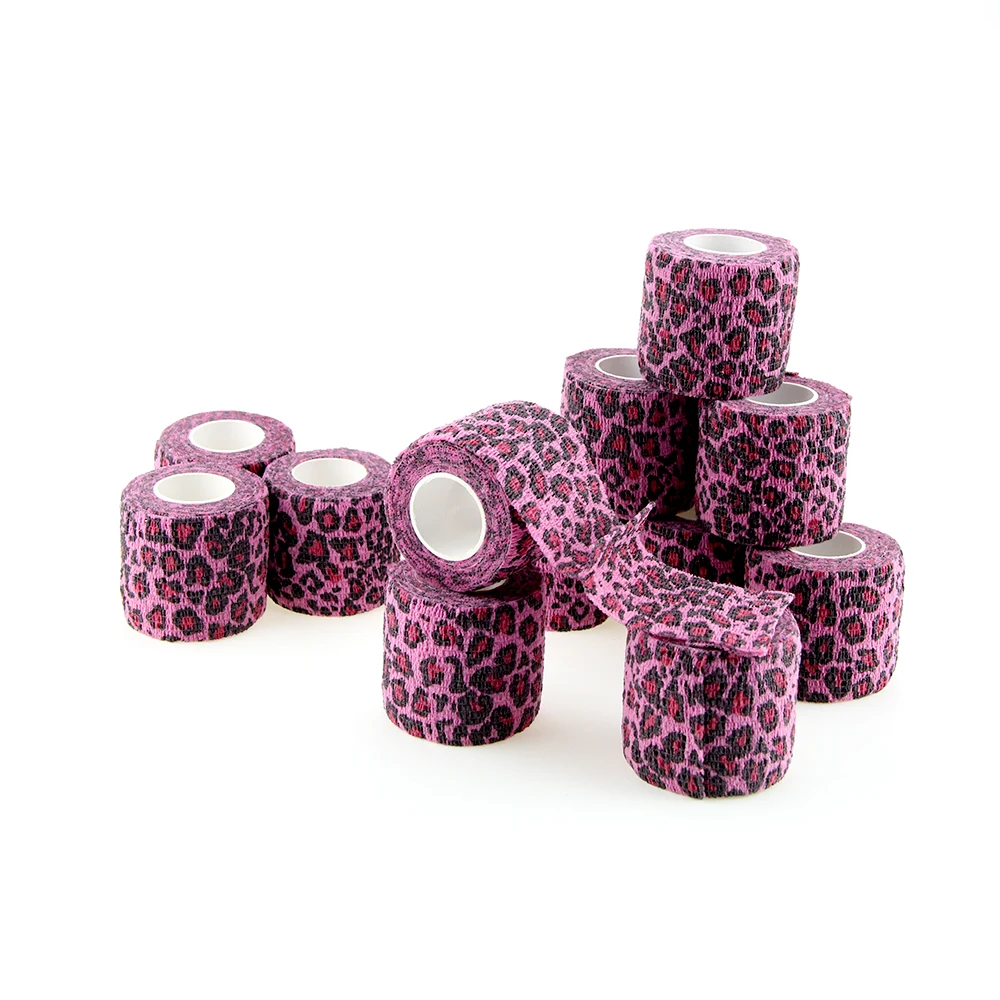 AUPCON  Horse care products medical colored non woven elastic adherent hoof leg  cohesive horse bandage for animal