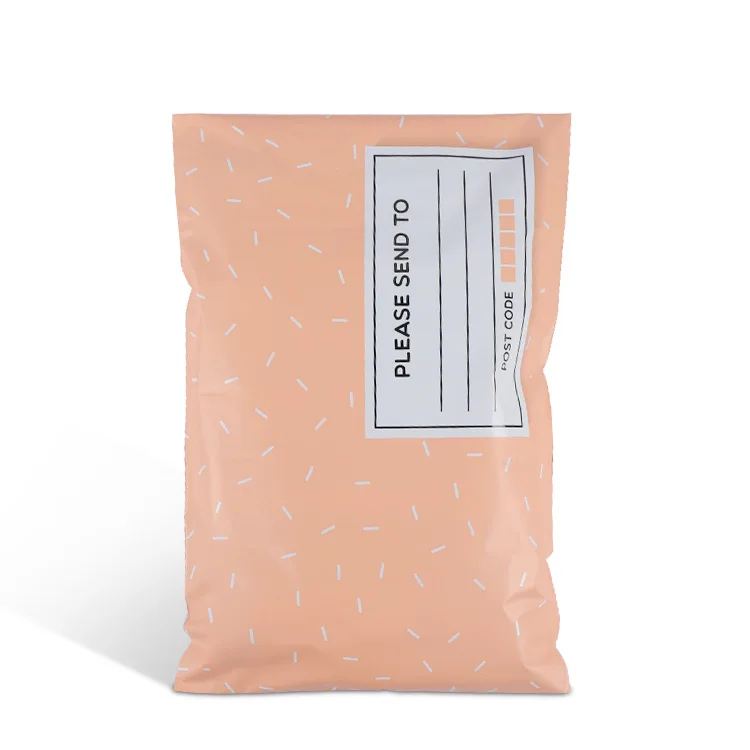 Цветной биоразлагаемый полиэтиленовый пластиковый конверт для почтовых отправлений по индивидуальному заказу