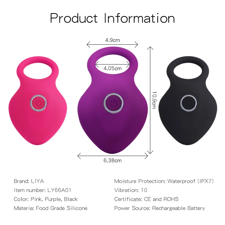 Multifunctional cock ring vibrator stimulation massage Vibrating Cock Ring cock rings sex toys for men