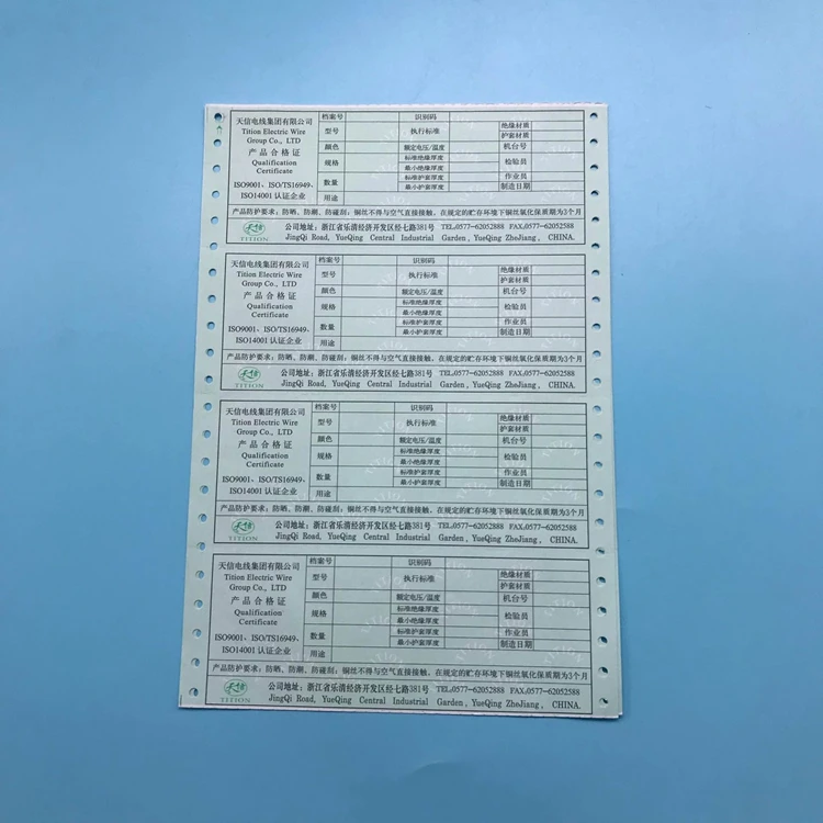 Arbonless ncr бумага рулон 4-слойные непрерывного cамокопирующая бумага для печати для квитанции об оплате формы
