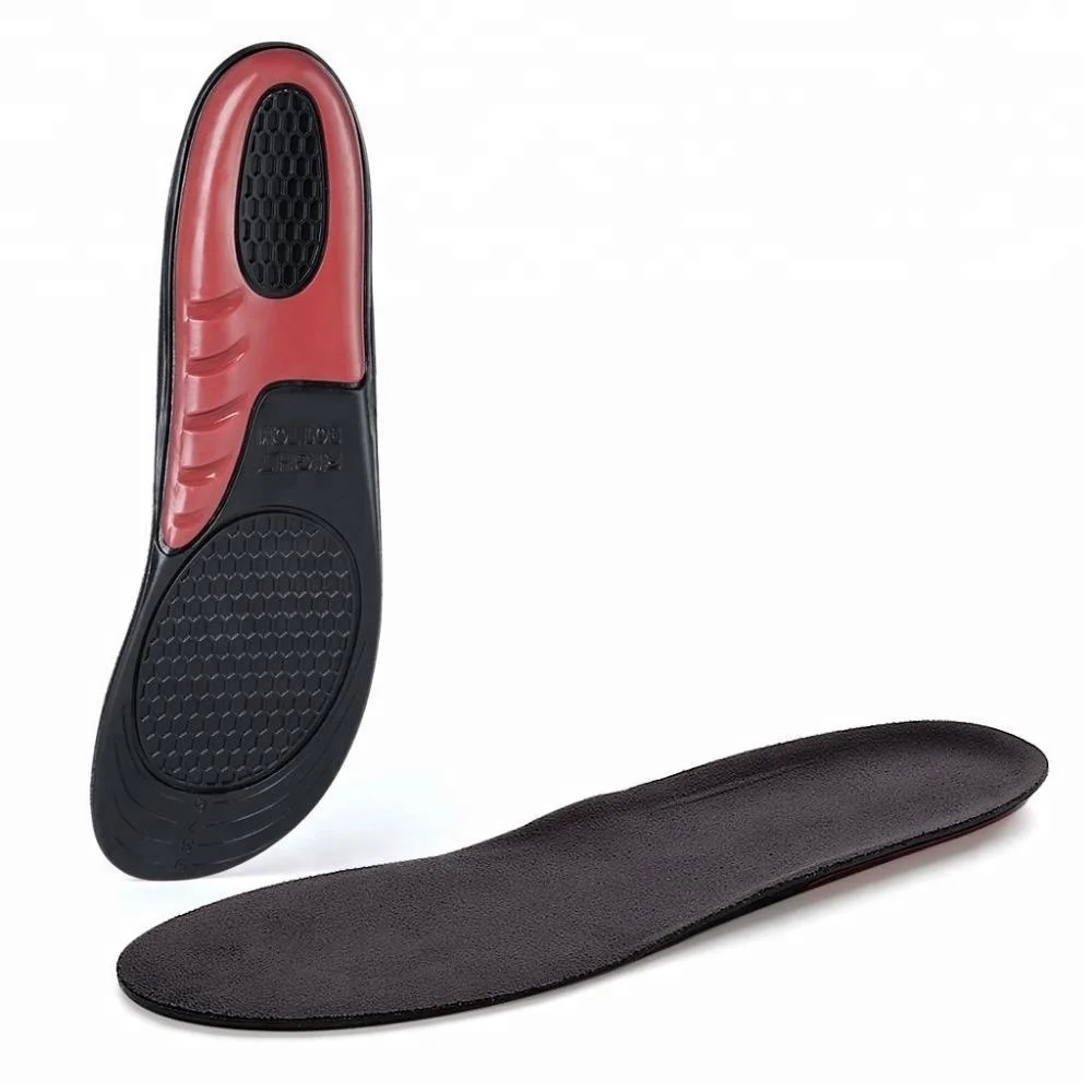 Hot Sell Wholesale fitness tracking sport insole Silicone Gel Massaging Insoles