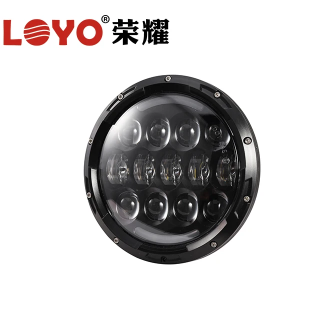 Стабильное качество в горошек 7 в LED круглый 105 Вт OSRAM для Jeep светодиодные фары с DRL свет для Jeep