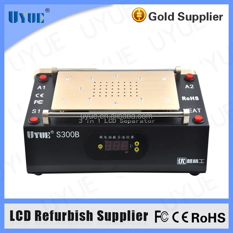 3 in 1 LCD Separator + Frame Separator+Preheater Touch Screen Panel LCD Separator Glue Disassemble Machine for Iphone