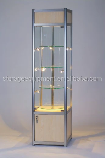 Boutique factory vitrine display cabinet price for cell phone