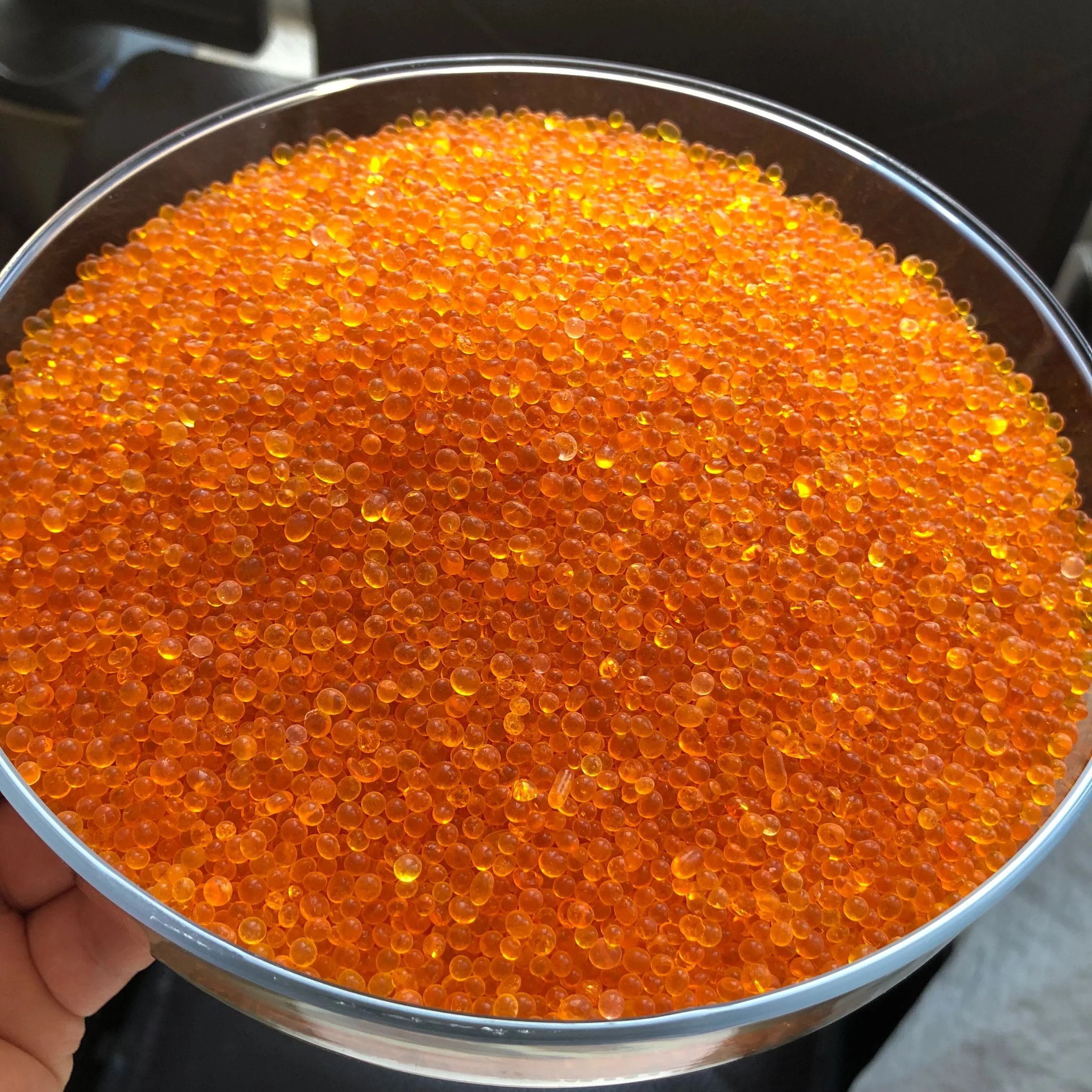 Конкурентоспособная цена Высокая Адсорбция свойство индикации силикагель оранжевый