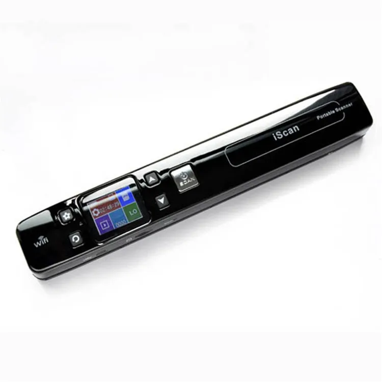 iScan A4 Size Wireless Wifi Portable Digital Scanner 1050DPI Handyscan Document Photo Receipts Books iScan02WIFI