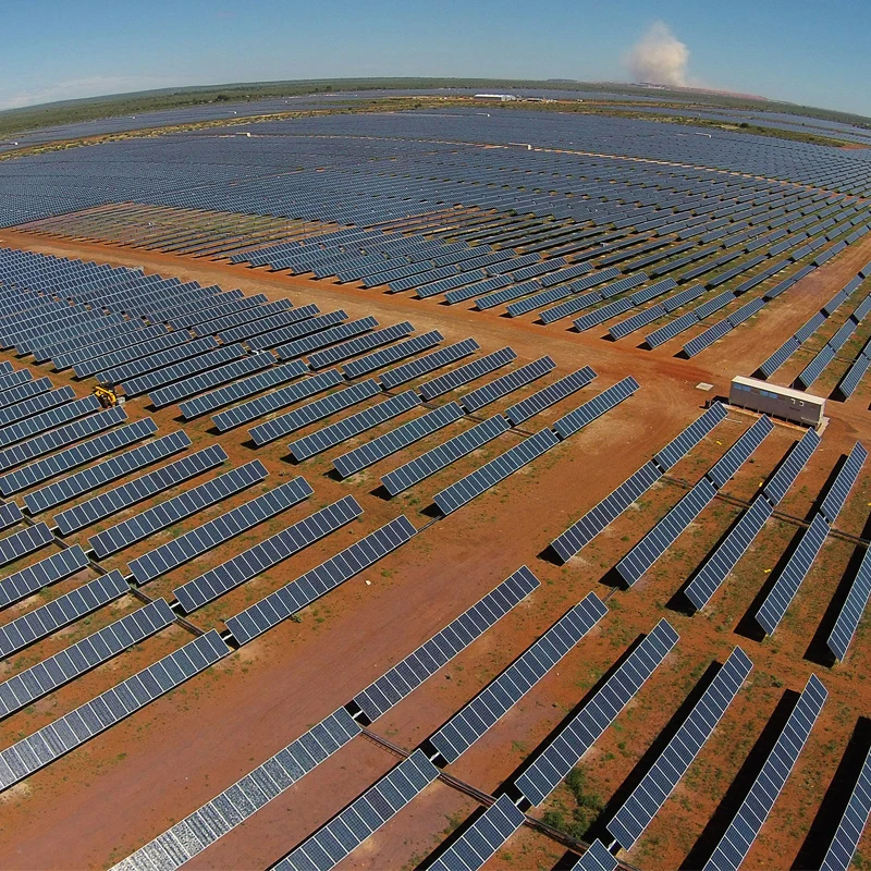 Steel structure for concentrated solar power plant