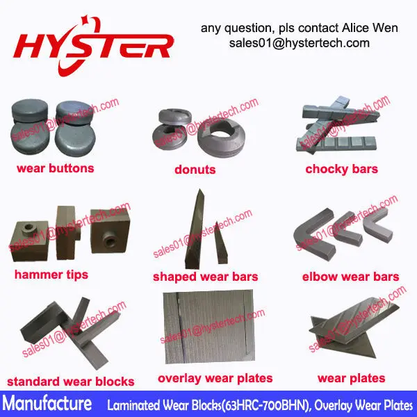 700BHN HIGH WEAR RESISTANCE chromium cast iron wear parts with low alloyed impact resistant steel for crusher wear protection