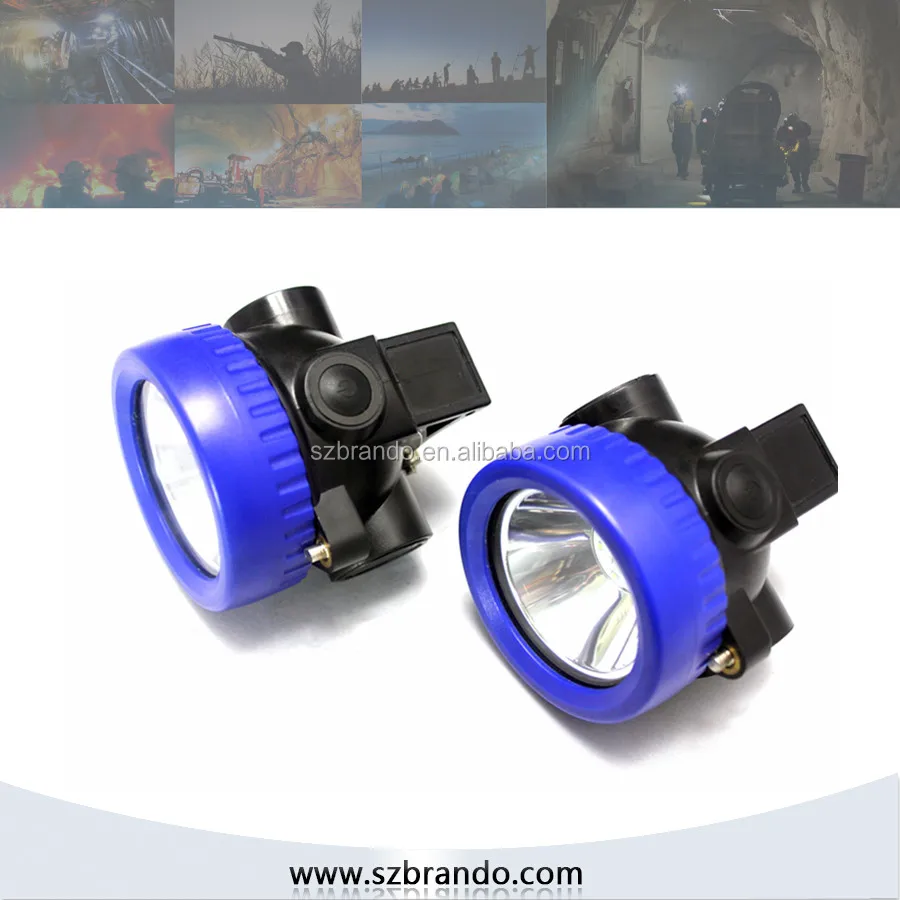 1W LED Cordless Miner Cap Lamp for Sale, LED Lightweight Headlights