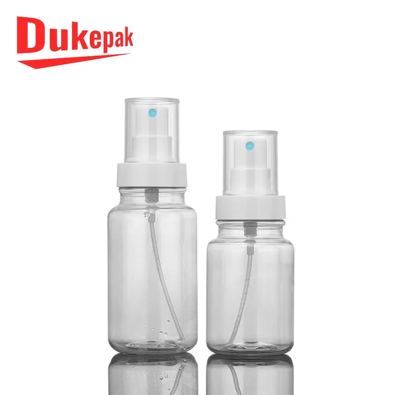 Refillable packaging biodegradable plastic 120ml 170ml cosmetic pump bottles
