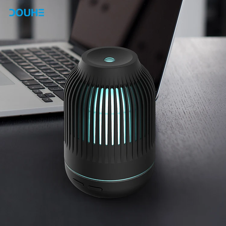 USB Автомобильный Электрический ультразвуковой распылитель эфирного масла для ароматерапии со светодиодной подсветкой