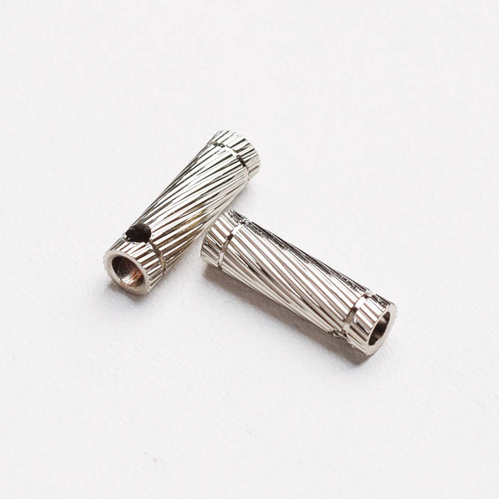 High quality metal decoration drawstring cord end