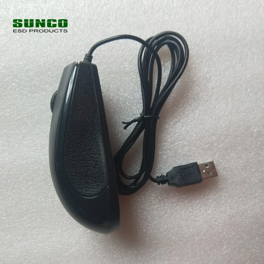 Free shipping Black Plastic Wired ESD Mouse for Computer in Cleanroom