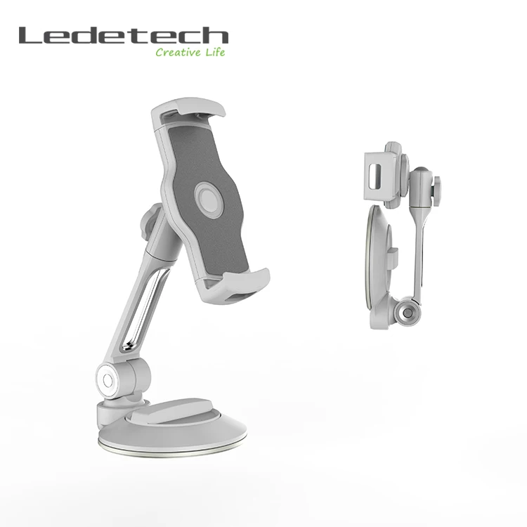 360 градусов Регулируемый универсальный тяжелых поворот всасывания Магнитная смартфон Автомобильный держатель
