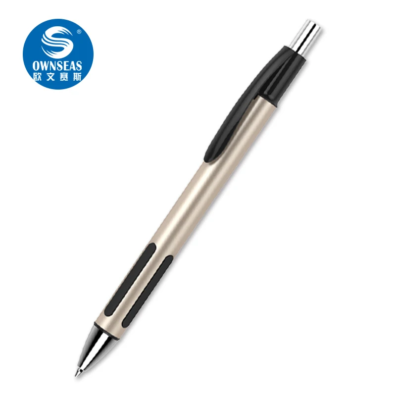 Wholesale new metal ballpoint pen for engraved laser logo