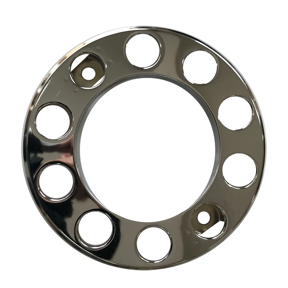 Аксессуары для автобуса 22,5 дюйма защитное кольцо для колпачка колеса 10 отверстий колпачок ступицы из нержавеющей стали