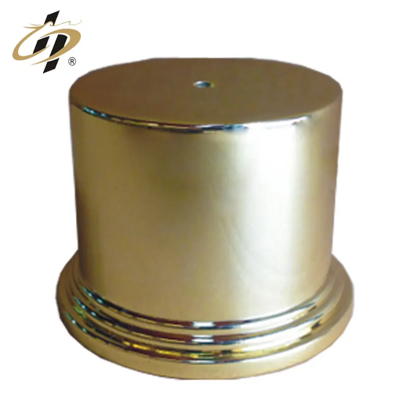 Factory souvenir gifts custom zinc alloy gold plated metallic award trophy cup