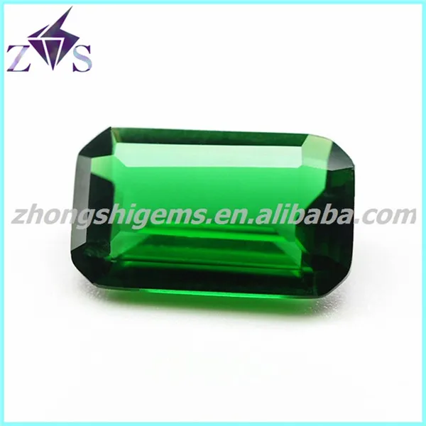 Green Synthetic Spinel Diamond Stone