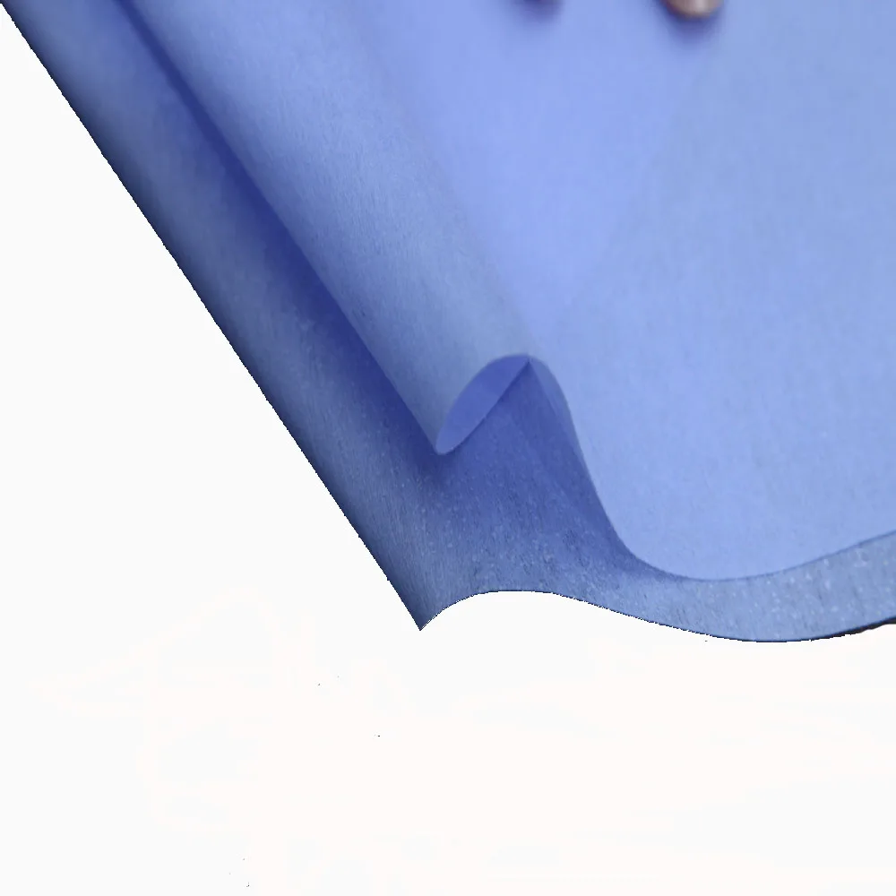 100% polyester gum stay non woven interlining 1025HF , embroidery backing interlining