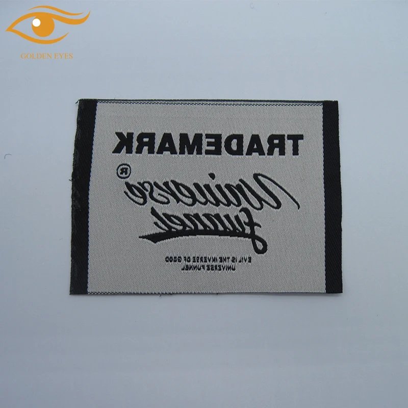 Customized Sewing Labels Shirt Bags Garment Label Tag Woven Labels for Clothes