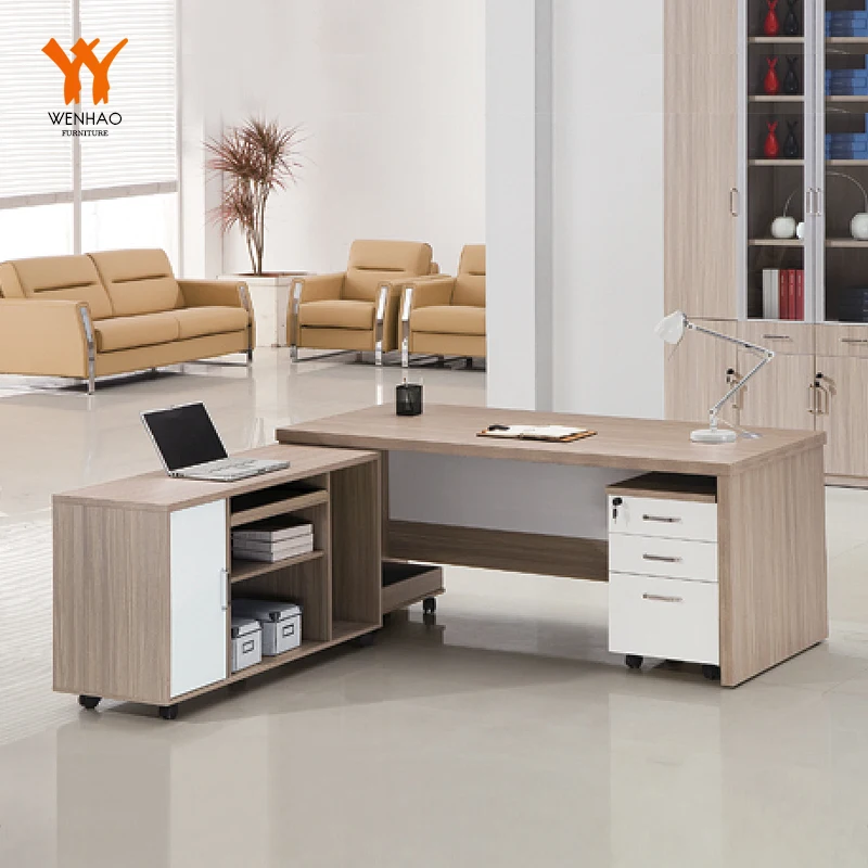 classic wood manager desk boss modern director office table design and chair price