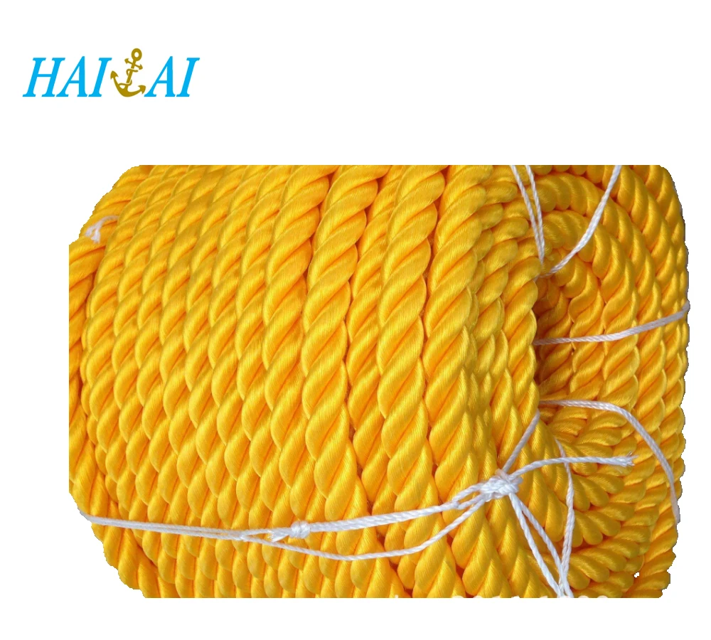 
8 strand and 12 strand Nylon marine mooring rope 