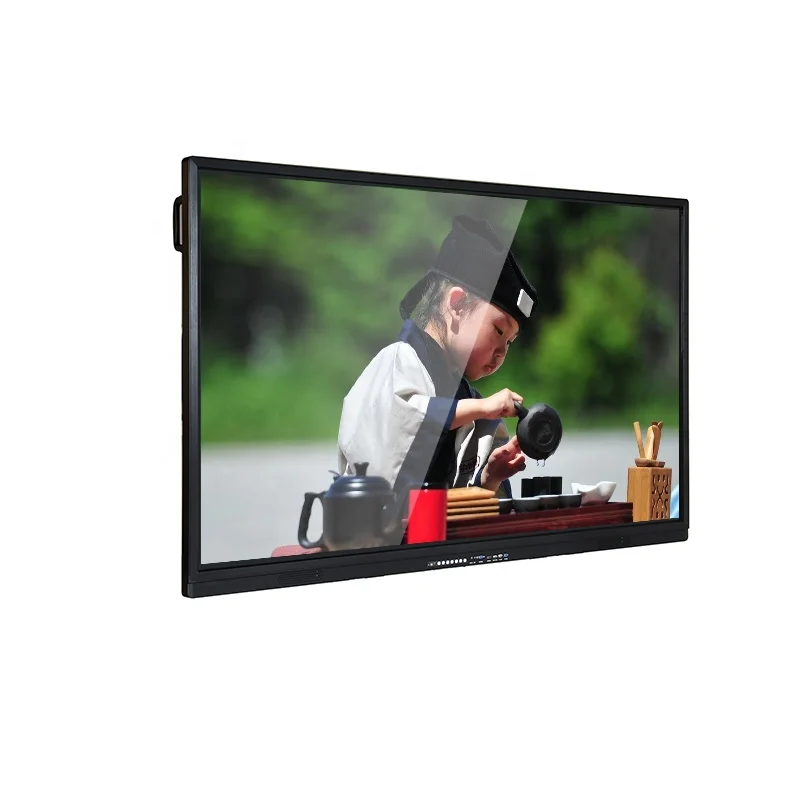 86 дюймовый сенсорный экран 4K UHD универсальная компьютерная доска для умного