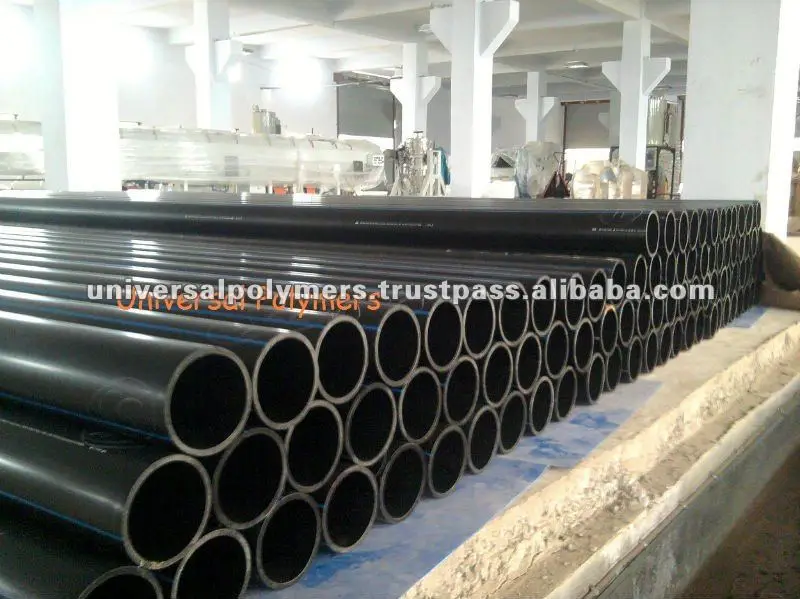 high quality iso 4427 standardised Hdpe Heavy Duty Plastic pipe for water application