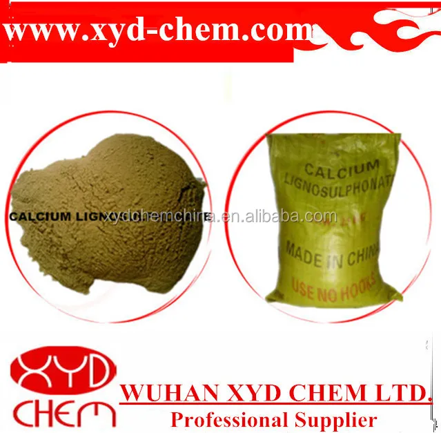 Желтый порошок binder lignosulphonate кальция в/плавки промышленности