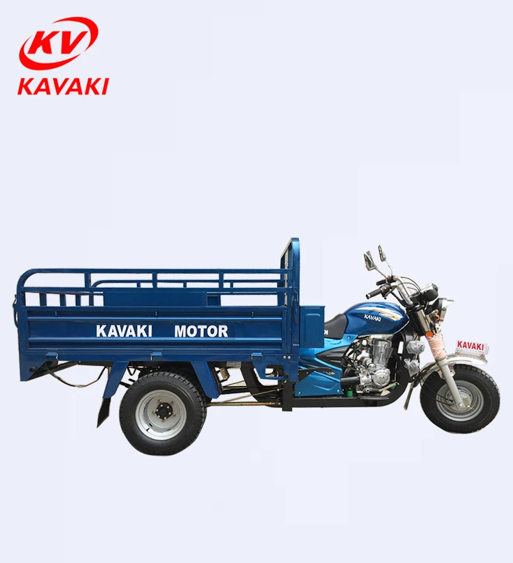 KAVAKI export 150cc doubie rear wheel used cargo tricycle trike motorcycle