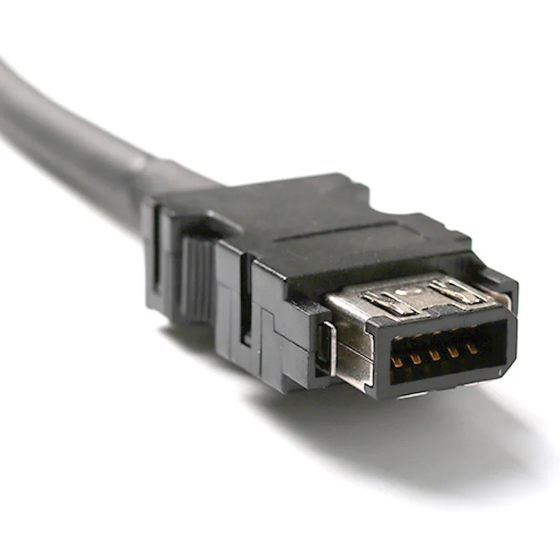Servo motor low power encoder line high soft encoder tow chain cable for Mitsubishi MR-J3ENCBL5M-A1-L/H
